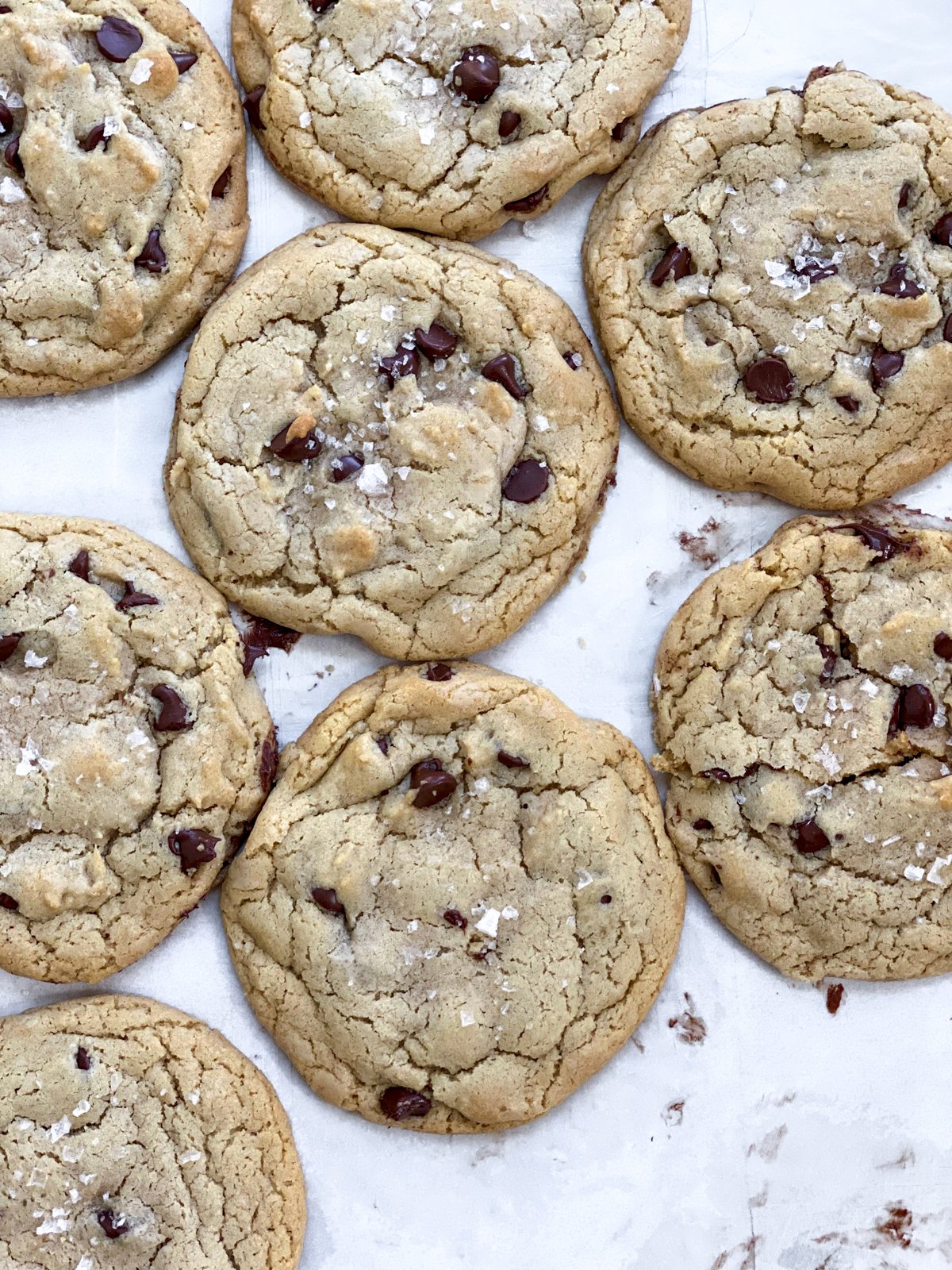 No Butter Chocolate Chip Cookies The Salted Sweets