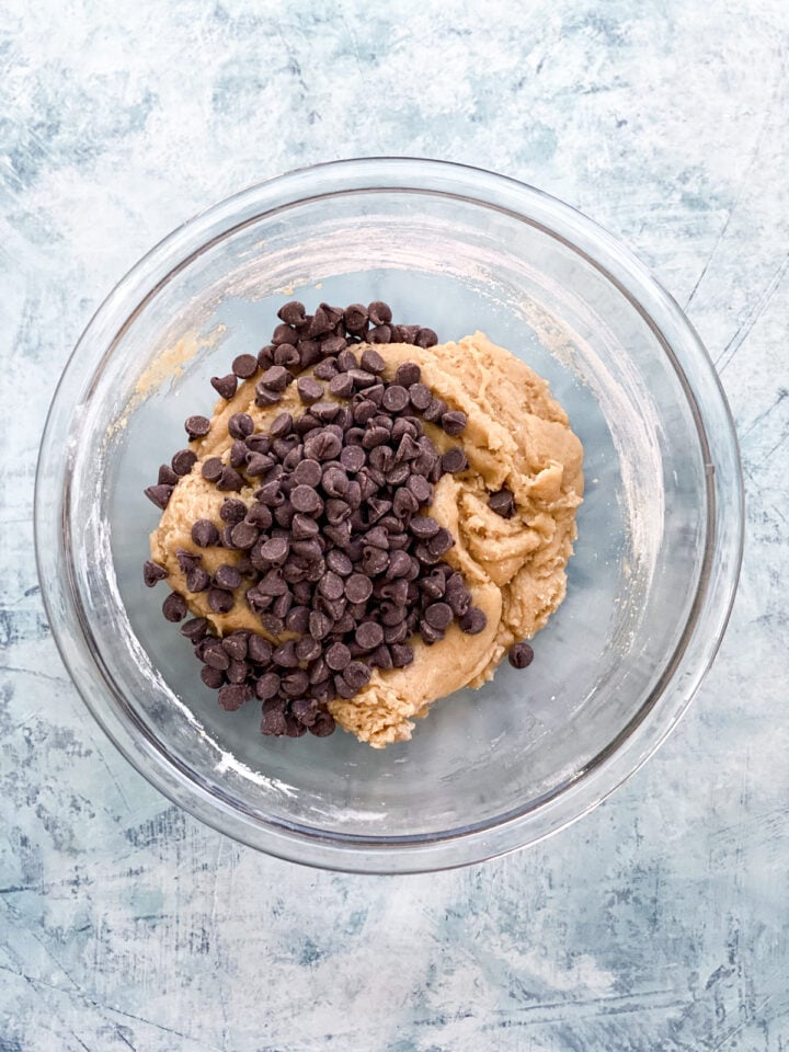No Butter Chocolate Chip Cookies - The Salted Sweets