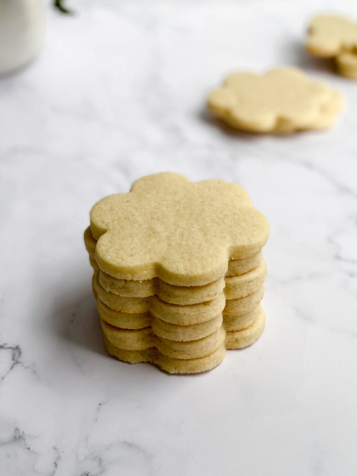 Cut Out Sugar Cookies (without baking powder or baking soda) The
