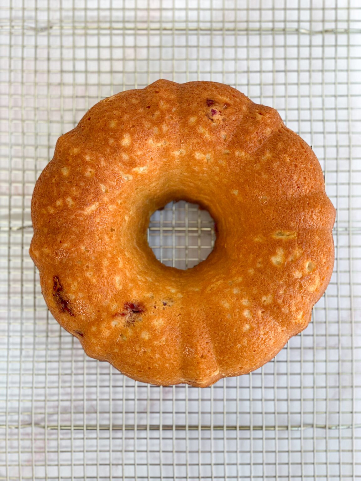 Cranberry Sour Cream Bundt Cake The Salted Sweets