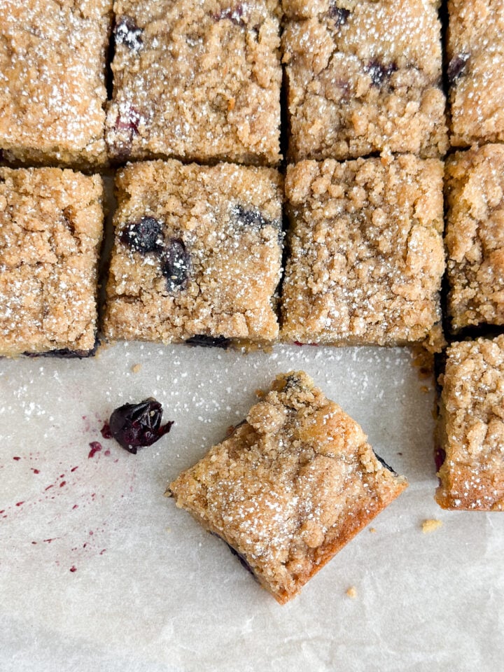 Blueberry Blondies The Salted Sweets