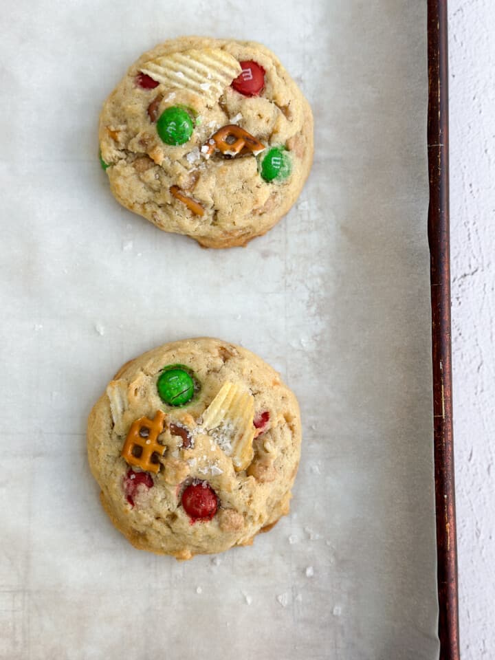 cookies after baking.
