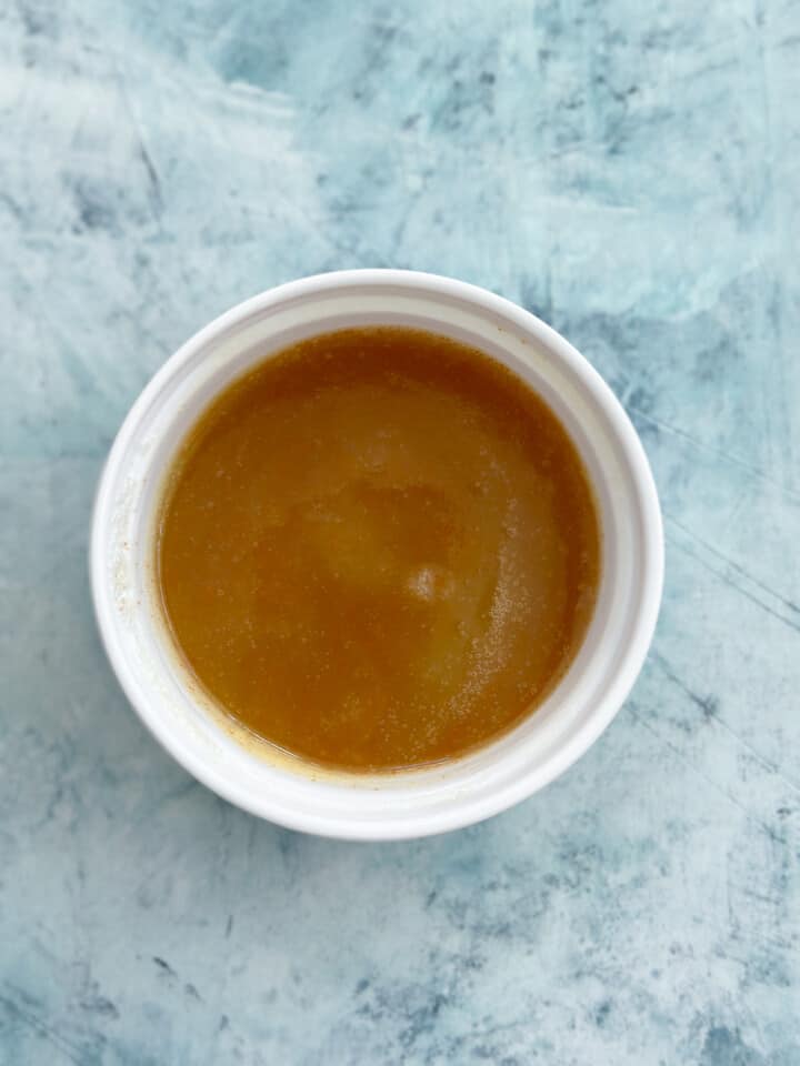 butter after solidifying again.