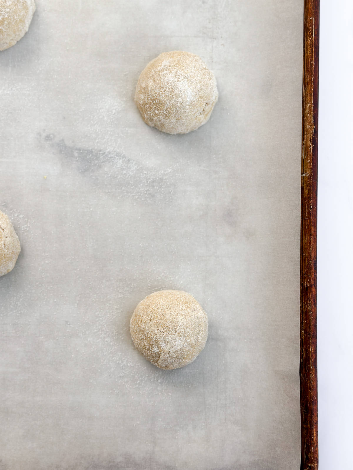 pâte à biscuits avant cuisson.