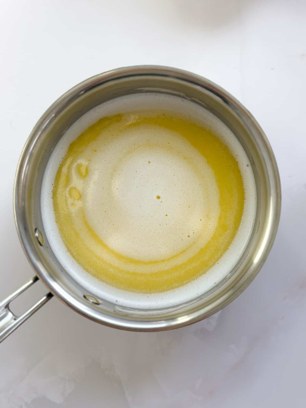 butter and water mixed together.