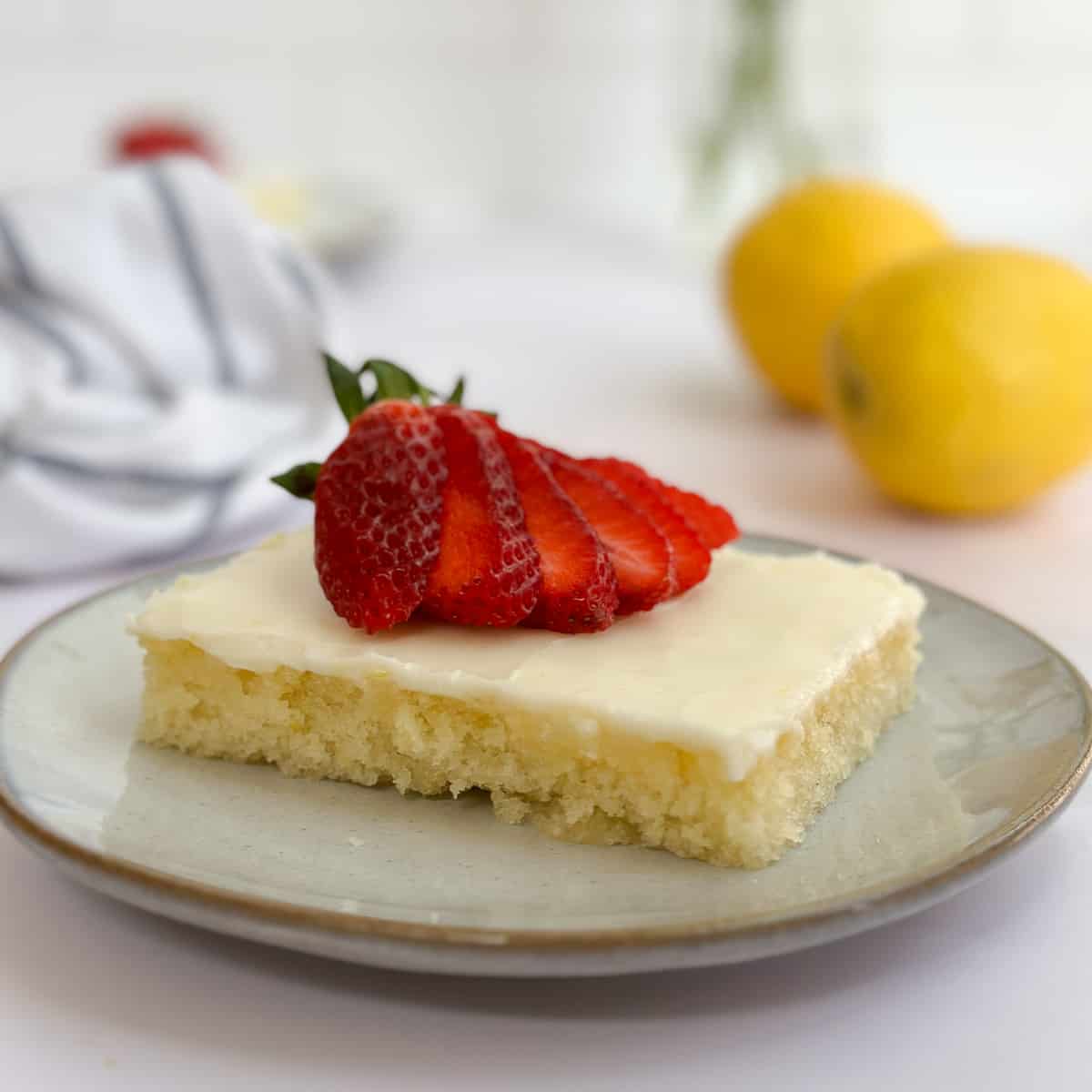 Lemon Texas Sheet Cake
