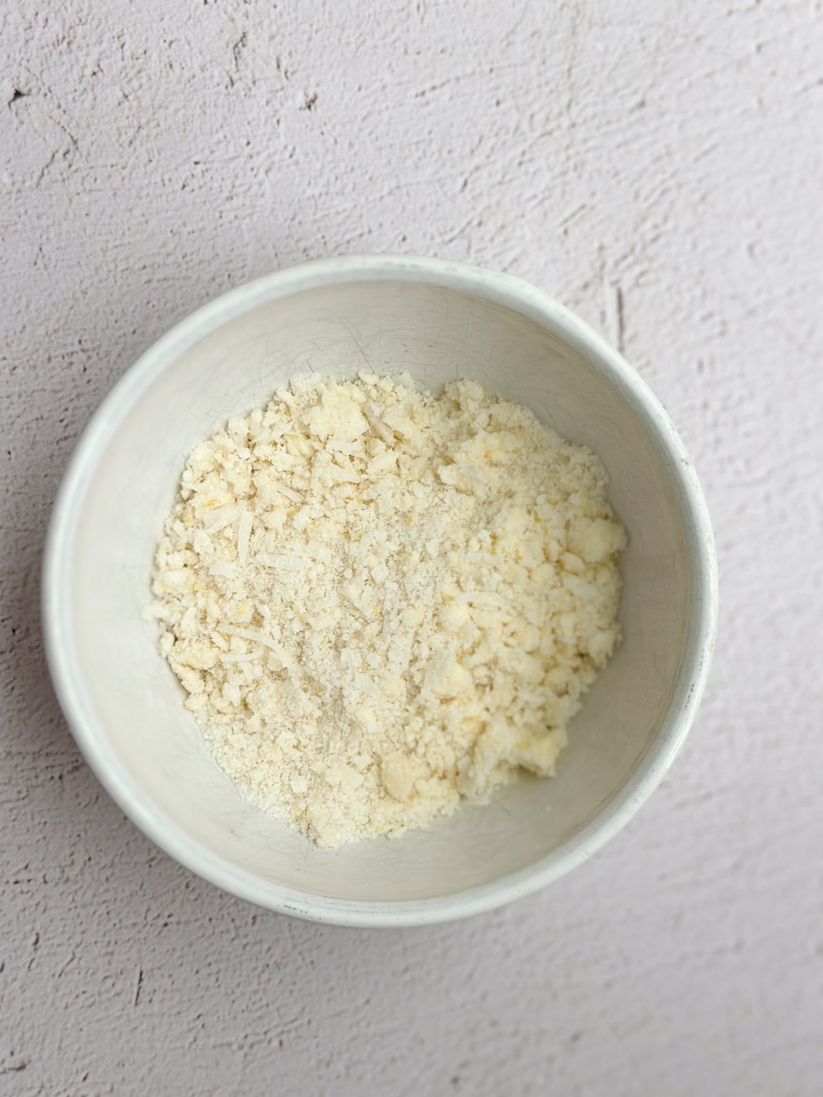 lemon coconut topping.