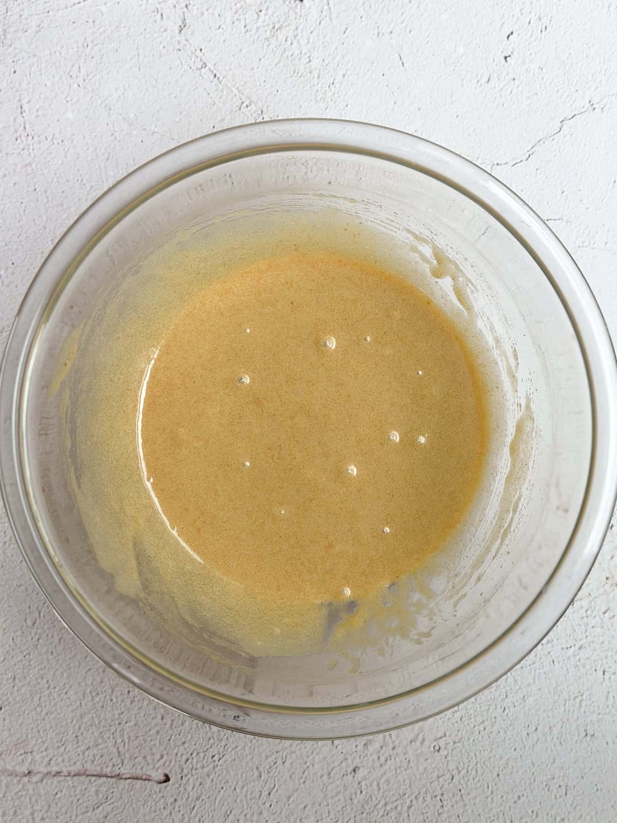 wet ingredients from the cookies.