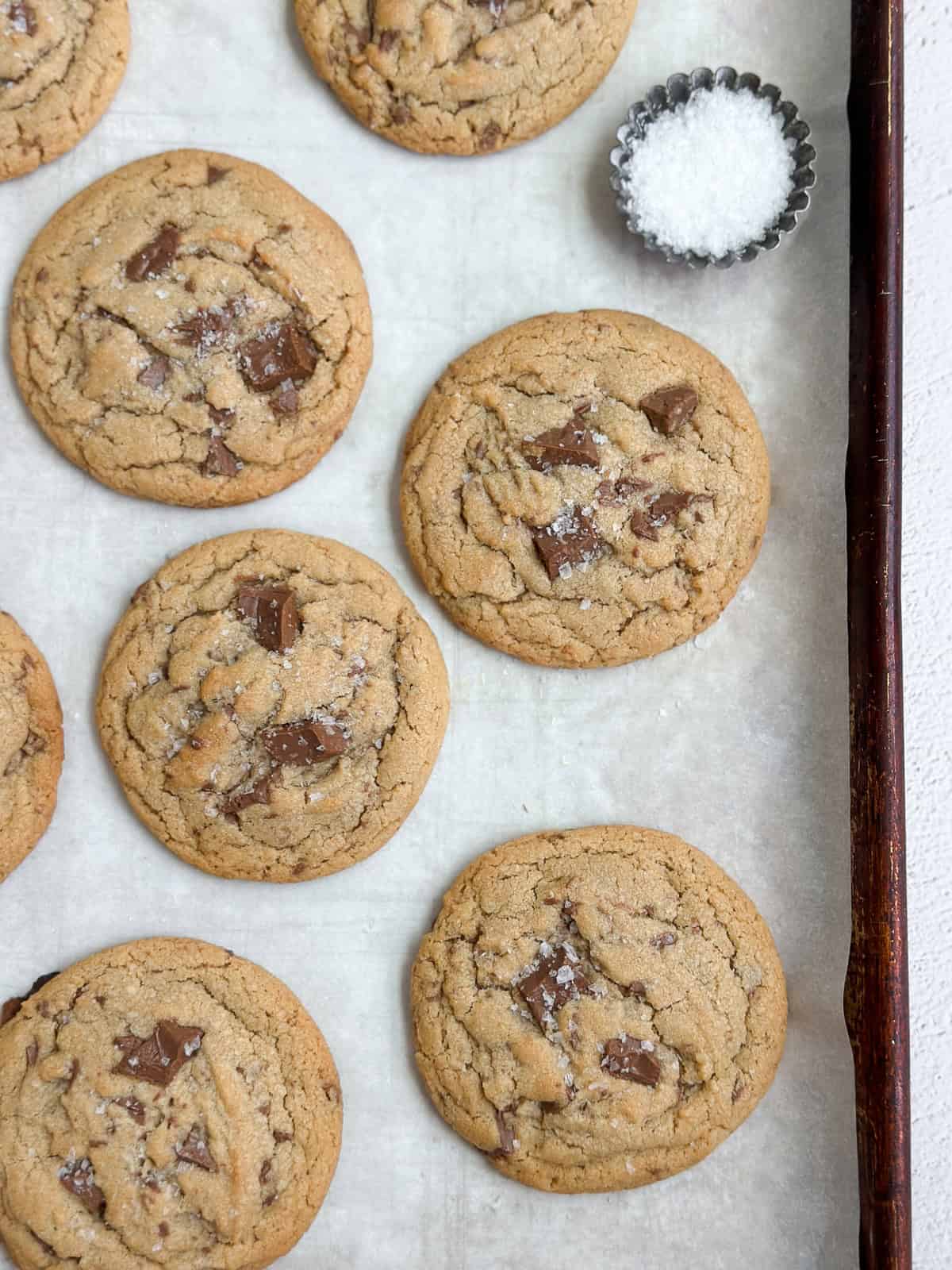 a few brown butter peanut butter cookies.