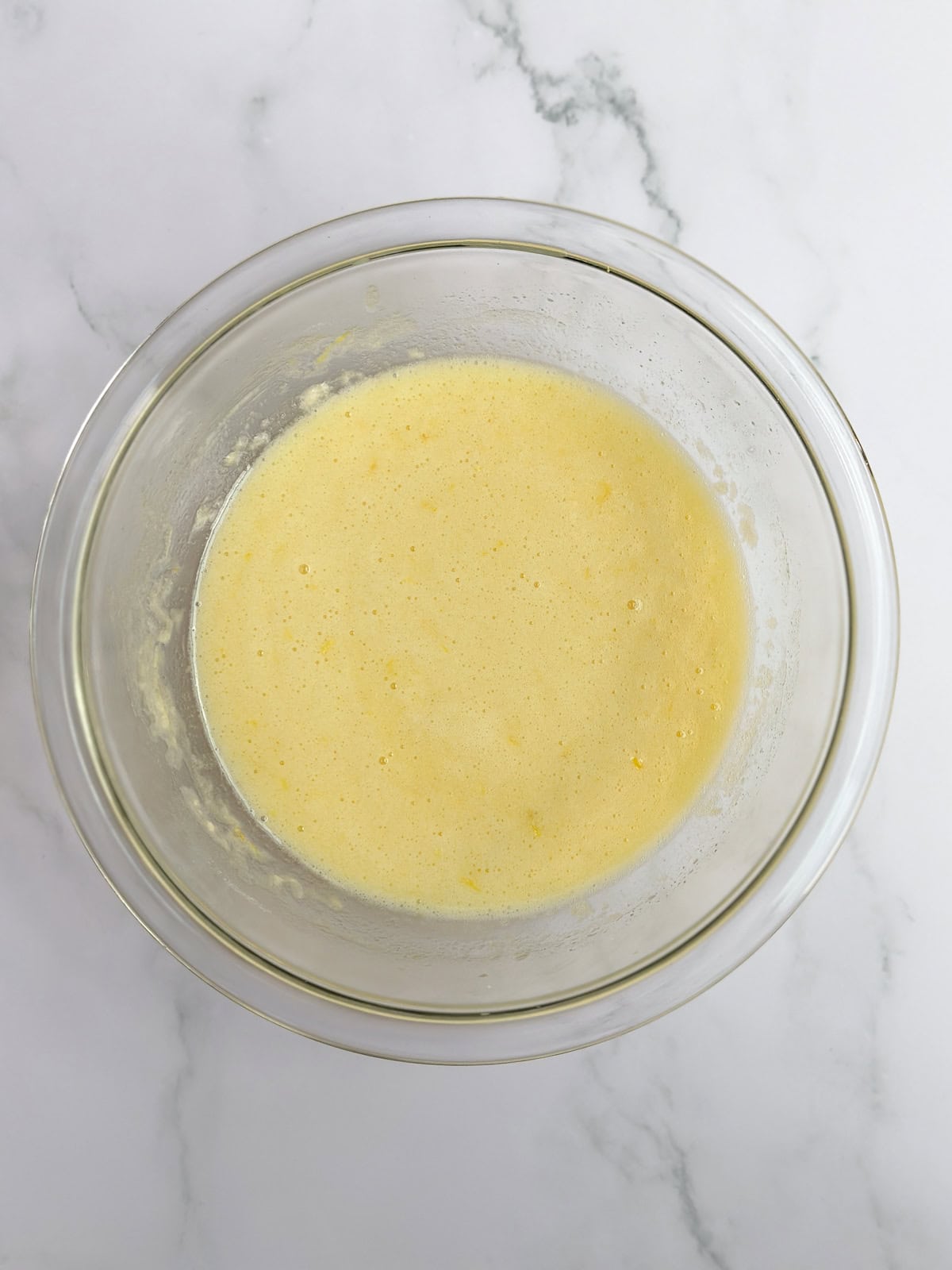 all the filling ingredients mixed together.