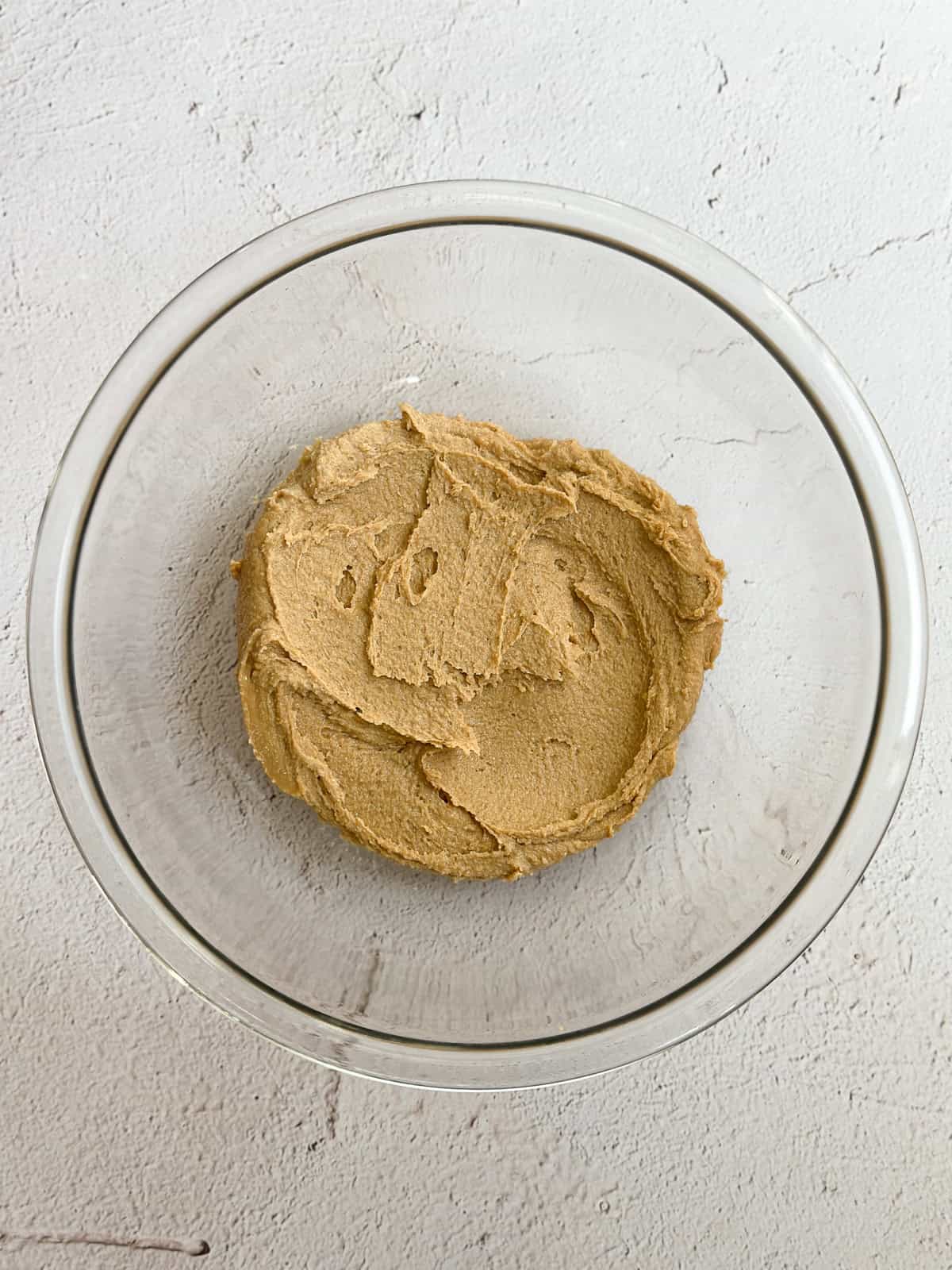 butter, cookie butter and sugars mixed together.