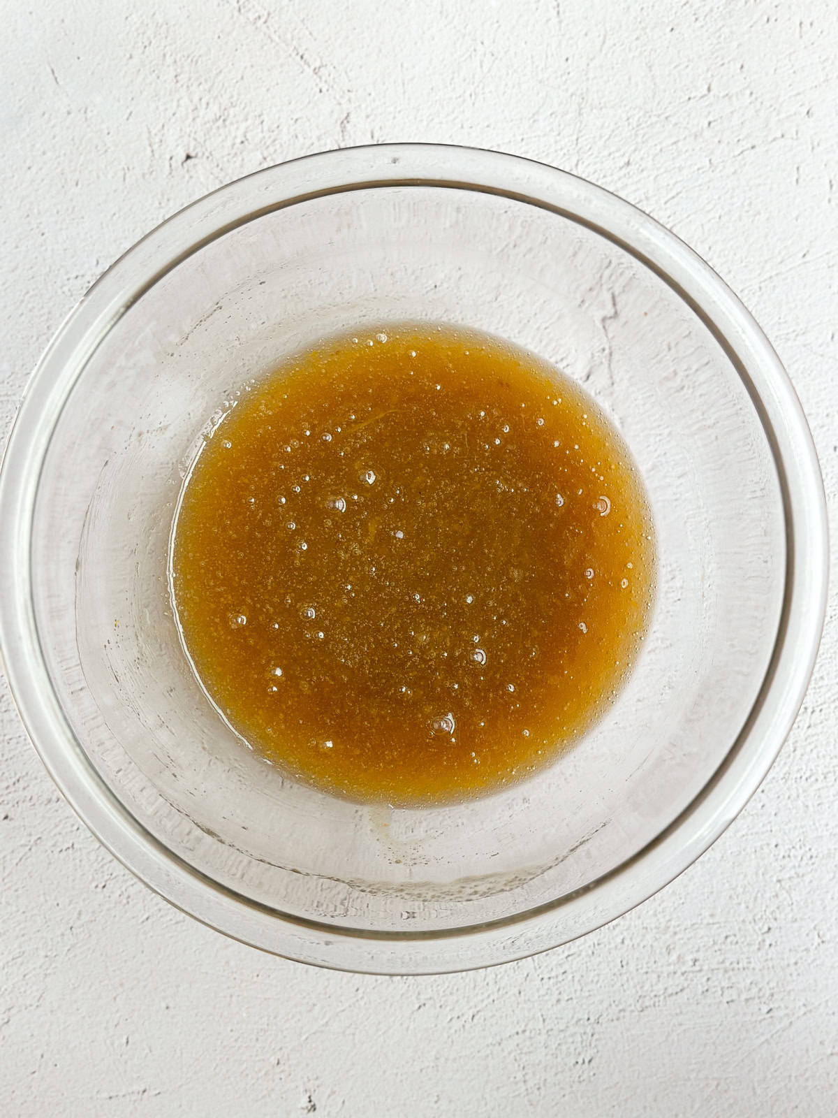 oil and sugars mixed together.