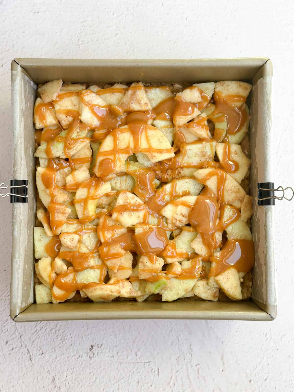 apples and caramel added.