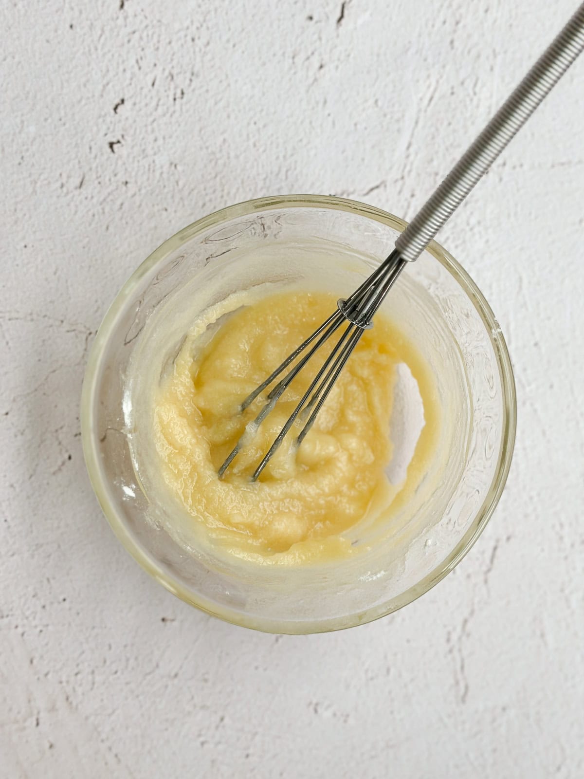 butter and flour roux made.