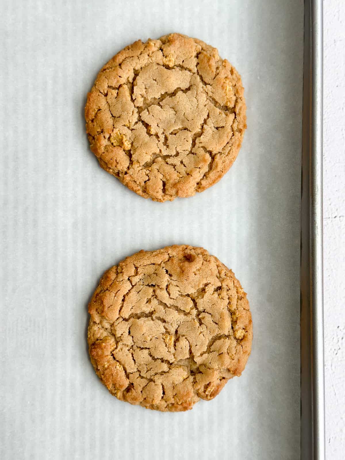 cookies after baking.
