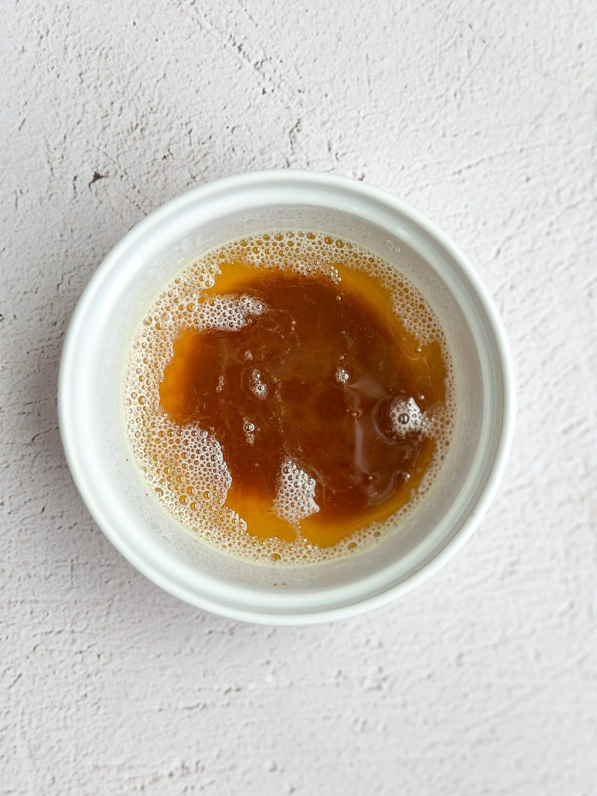 butter after browning.