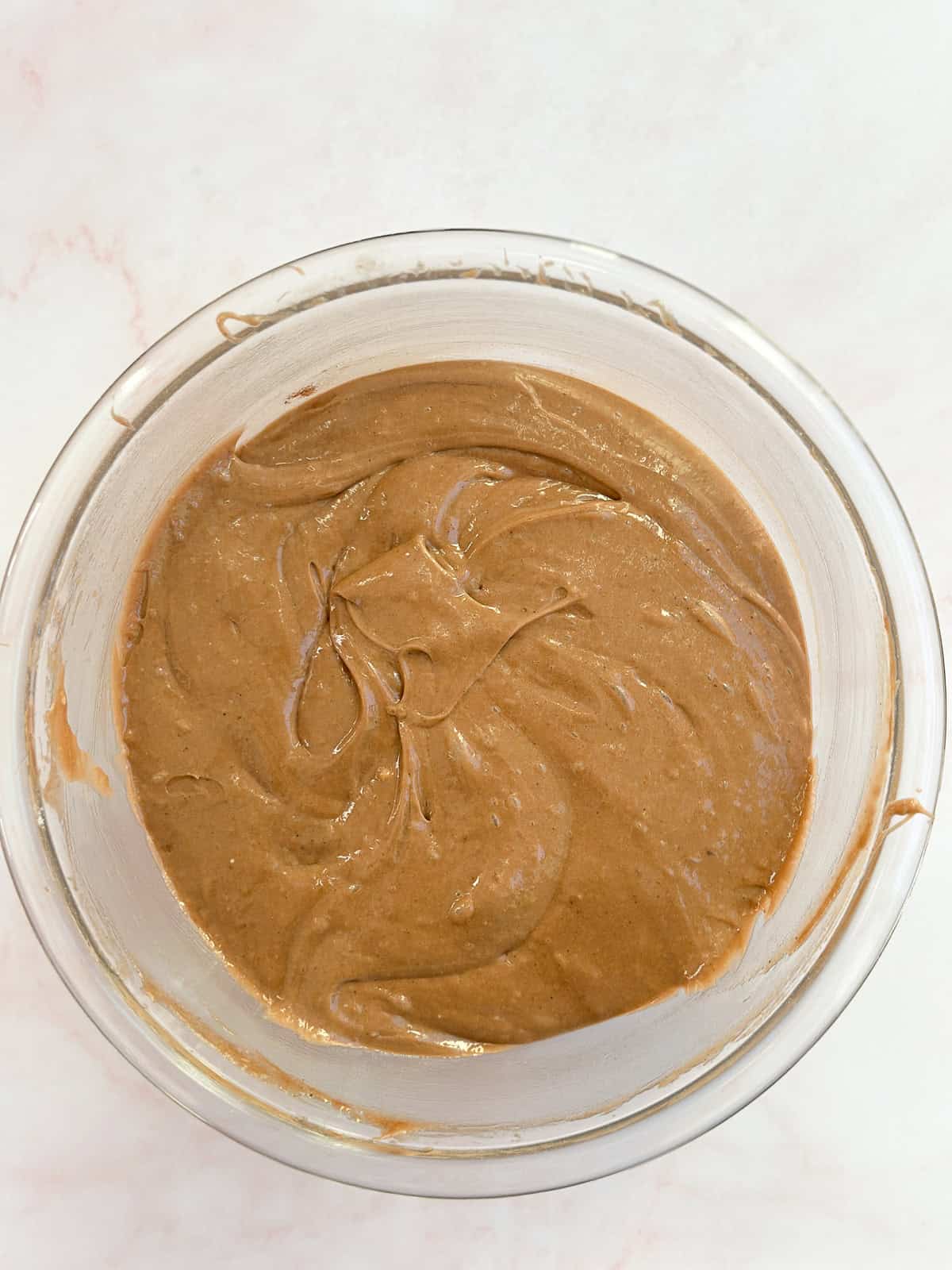 wet ingredients added.