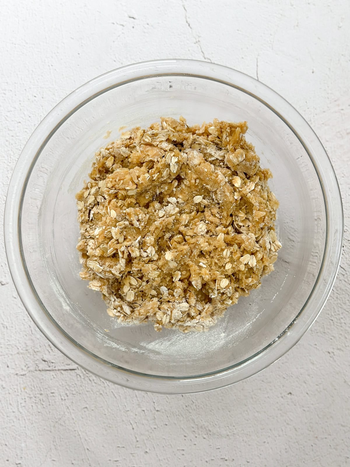 flour and oats added.