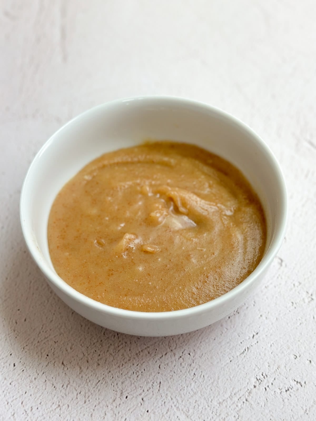 the browned butter after it has cooled and solidified a bit.