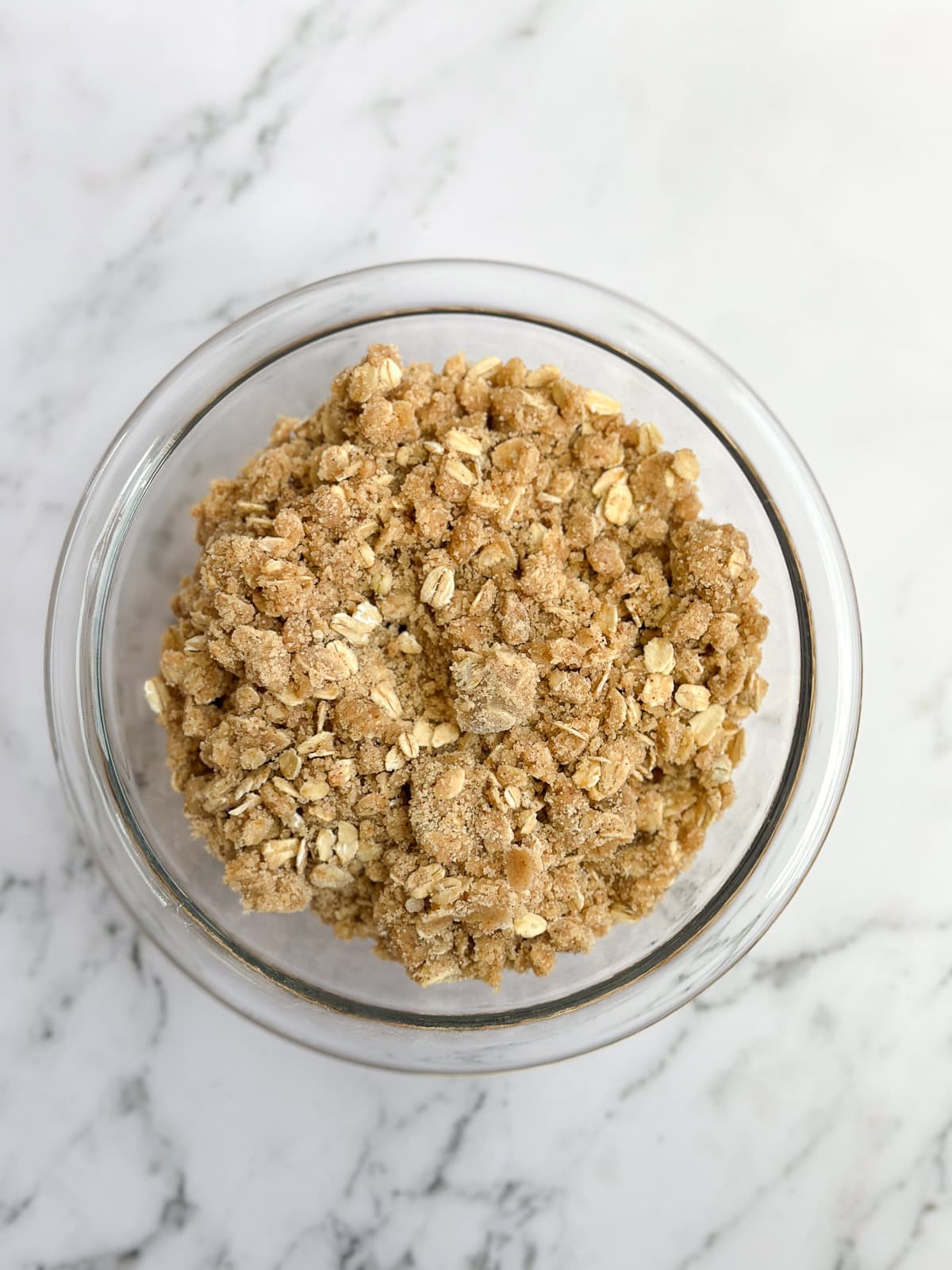 streusel topping all prepped.