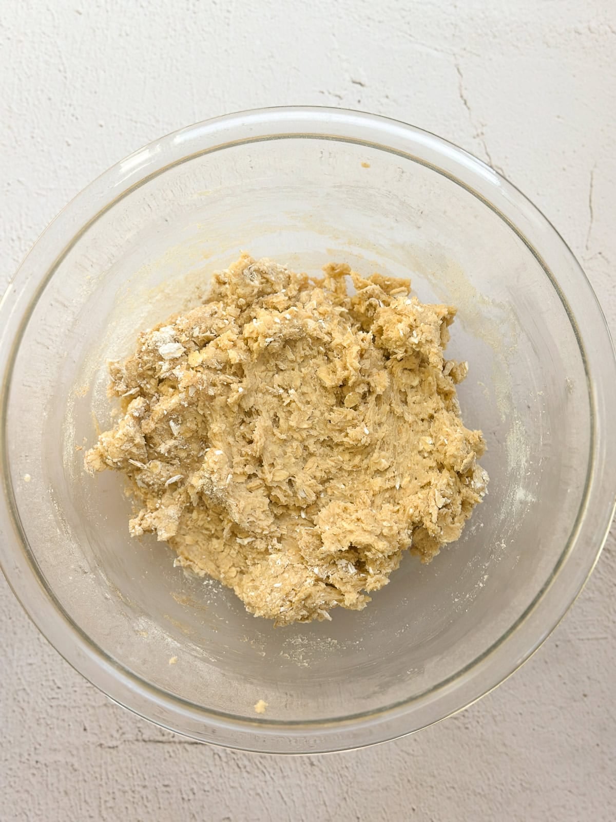 adding in the dry ingredients