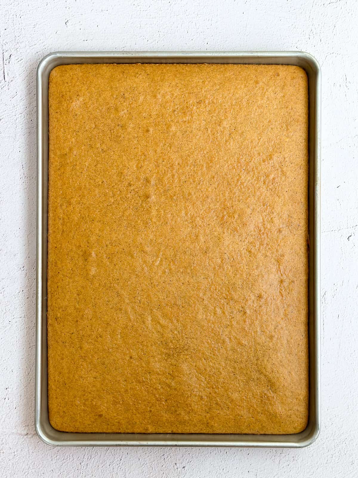 the pumpkin bars when they're done baking.