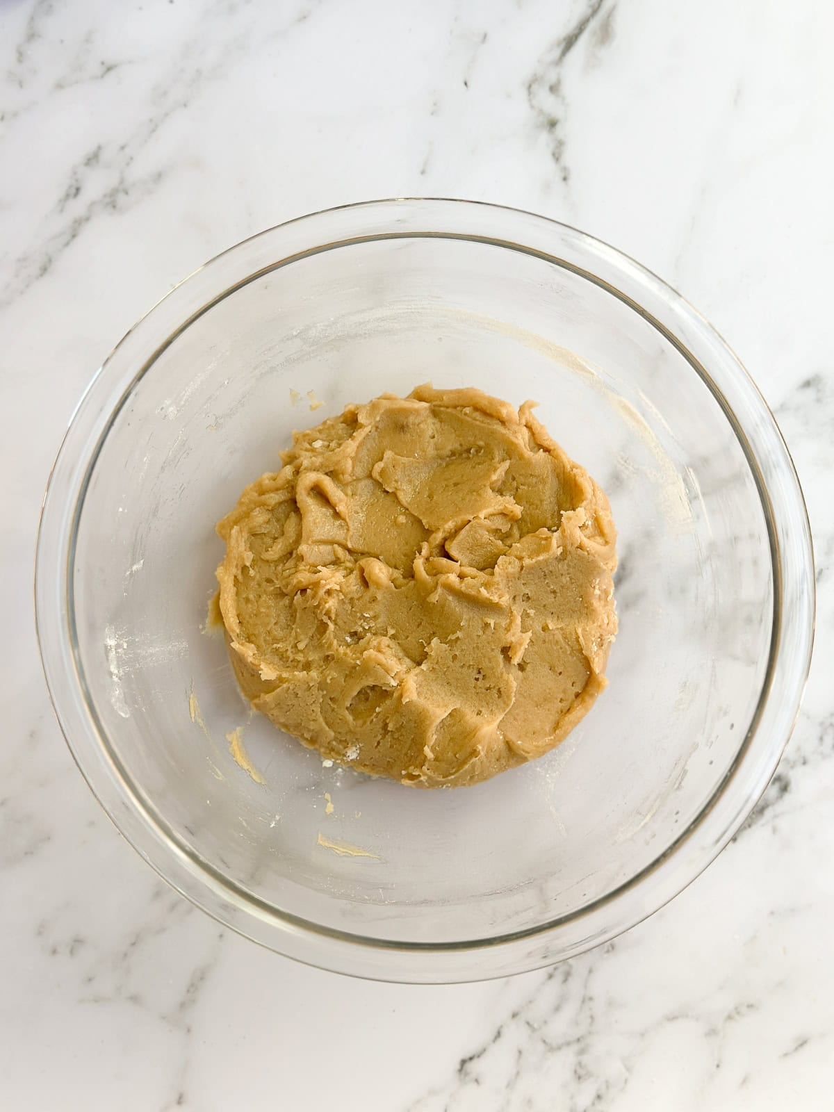 all the dry ingredients mixed in.