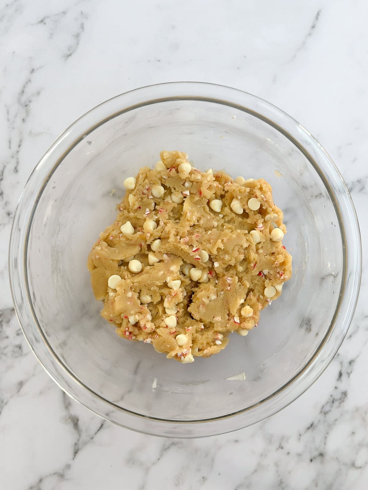 peppermint white chocolate cookie dough