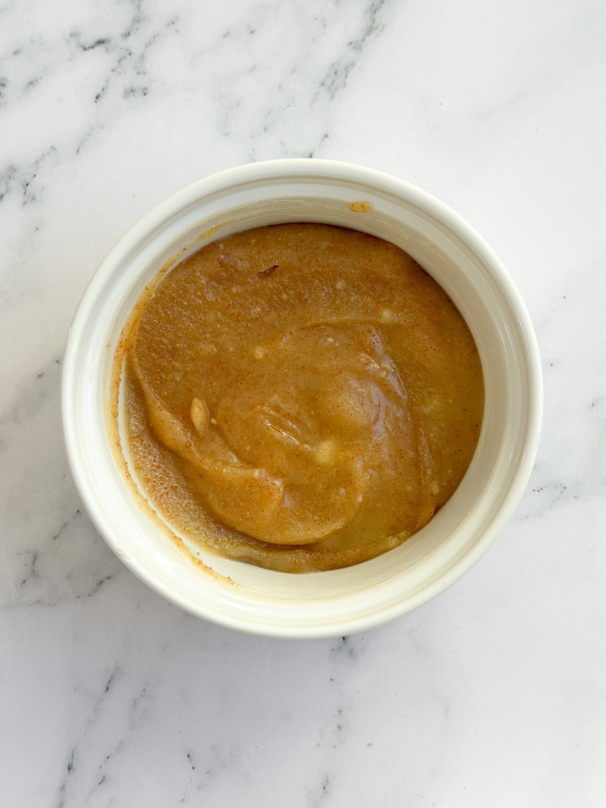 browned butter after it has cooled.