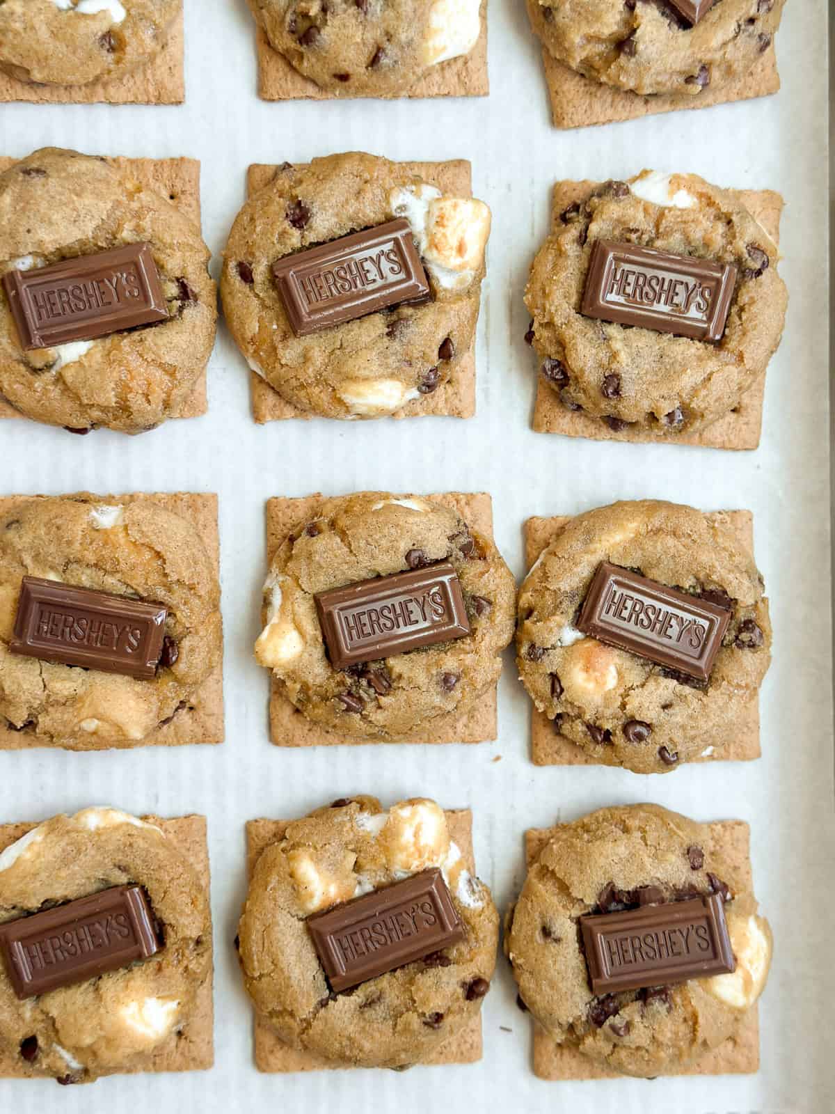 a bunch of cookies after baking.