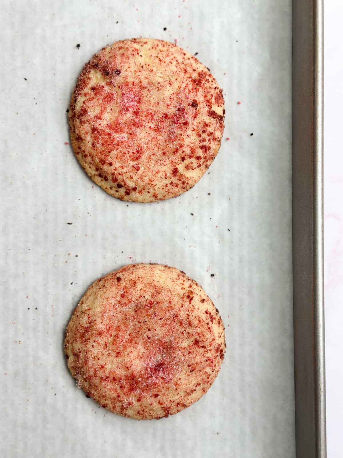 cookies after baking.