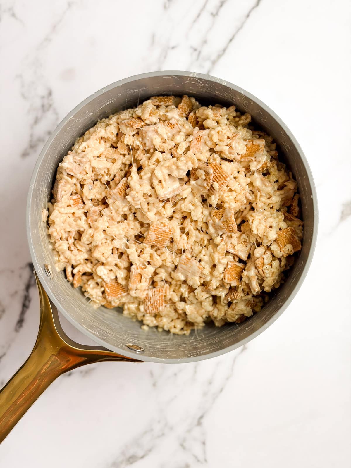 golden grahams and rice kirstie's mixed in.