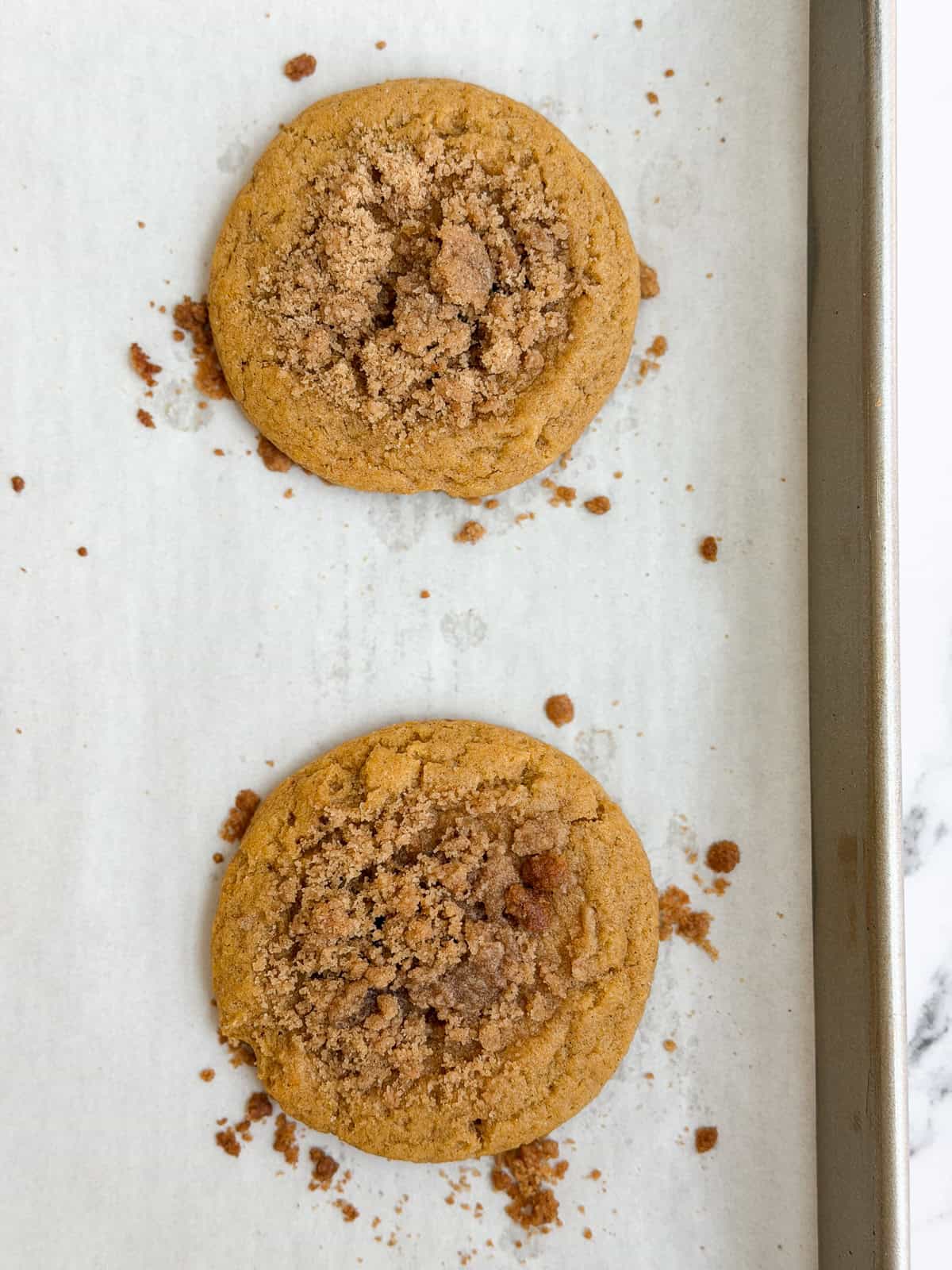 cookies after baking.